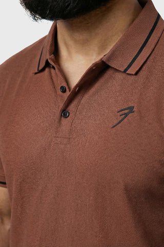 Mark Polo T-shirt Coffee