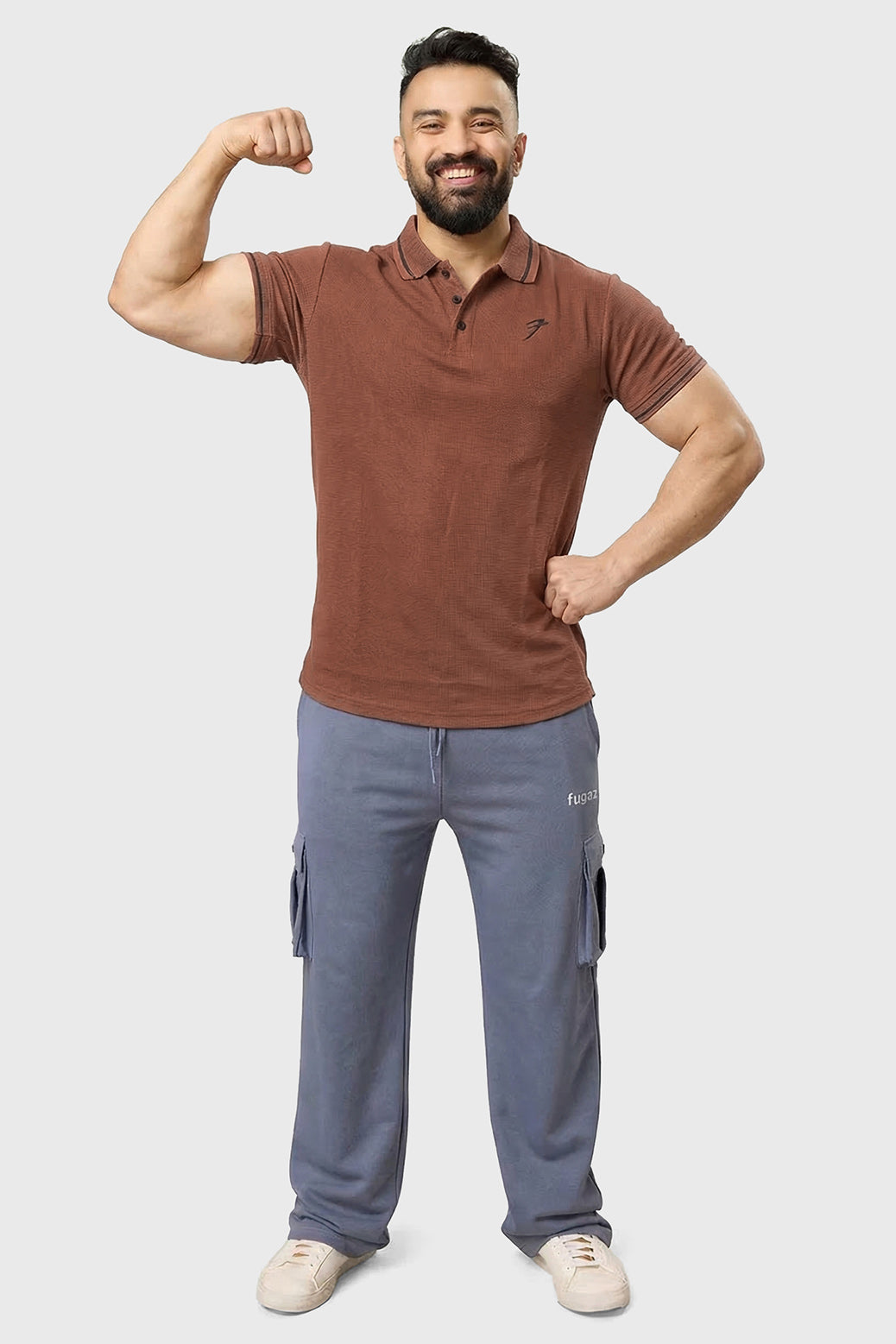 Mark Polo T-shirt Coffee