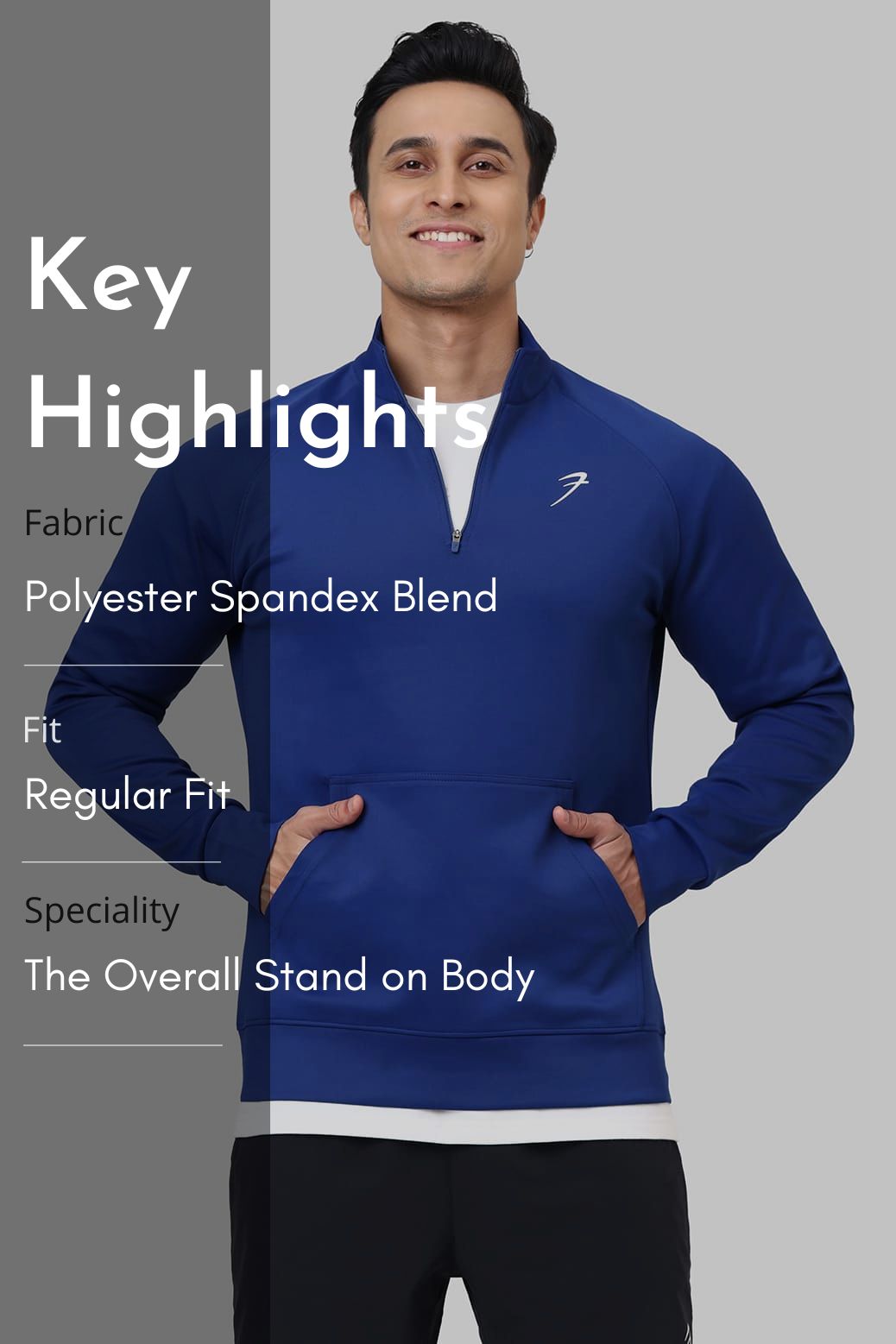 Ontrack Pullover Blue
