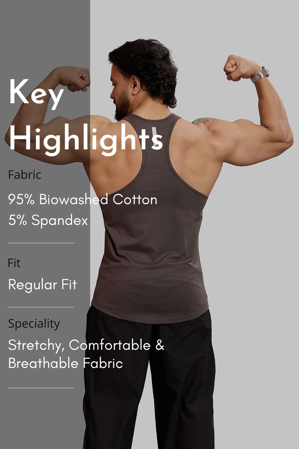 Legacy Stringer Dark grey