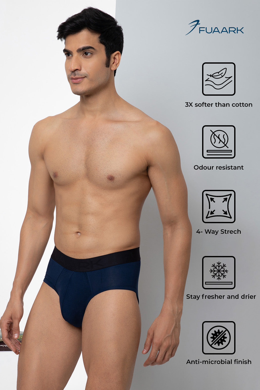 Ultra Soft Modal Briefs Classic Navy