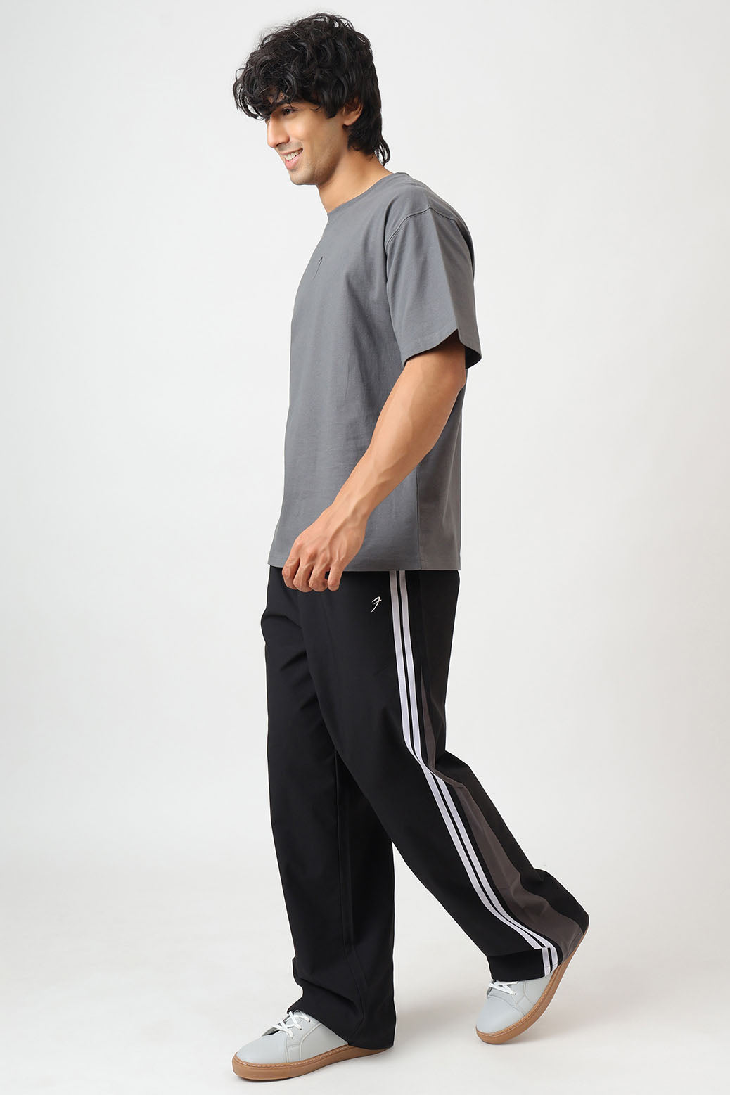 Power Oversized T-shirt Grey