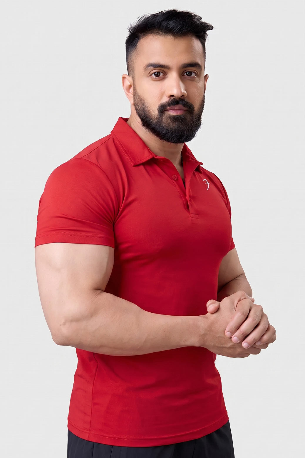Polo T-shirt Maroon