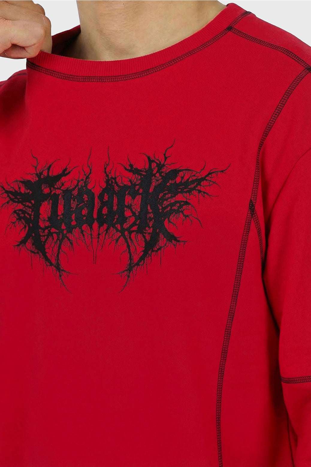 Primal Code Oversized T-shirt Red