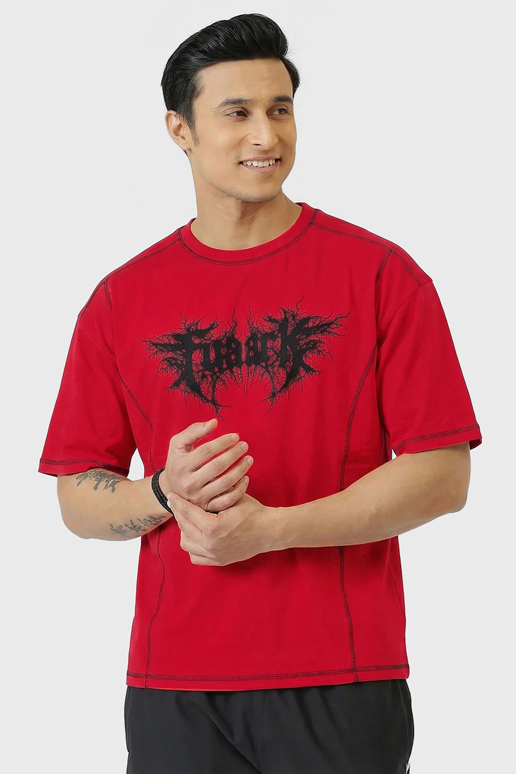 Primal Code Oversized T-shirt Red