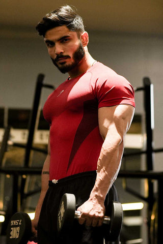 Command Seamless T-shirt Red
