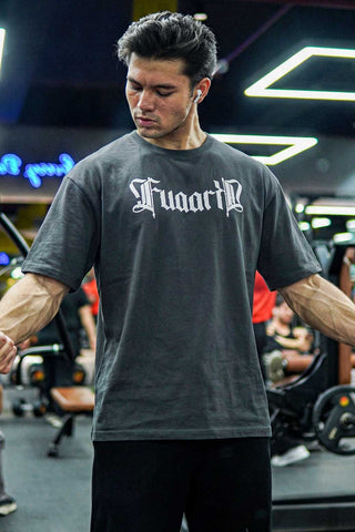 Brookline Oversized T-shirt Dark Grey