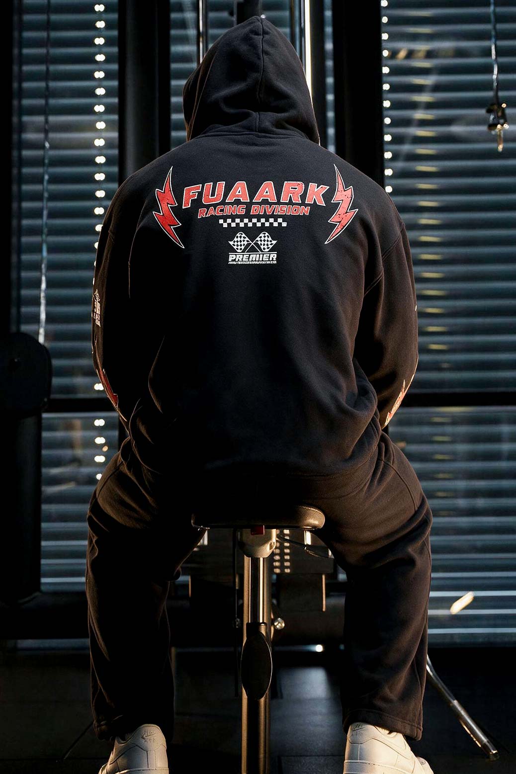 Fuaark Racing Division Oversized Jacket Black