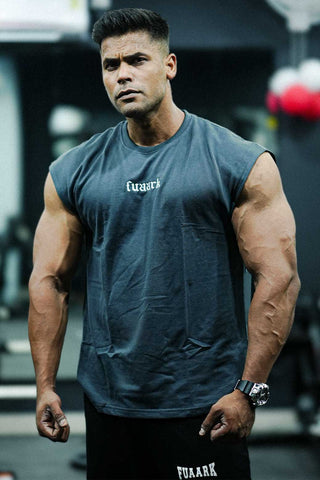 Blackout Capsleeves Tank Dark Grey