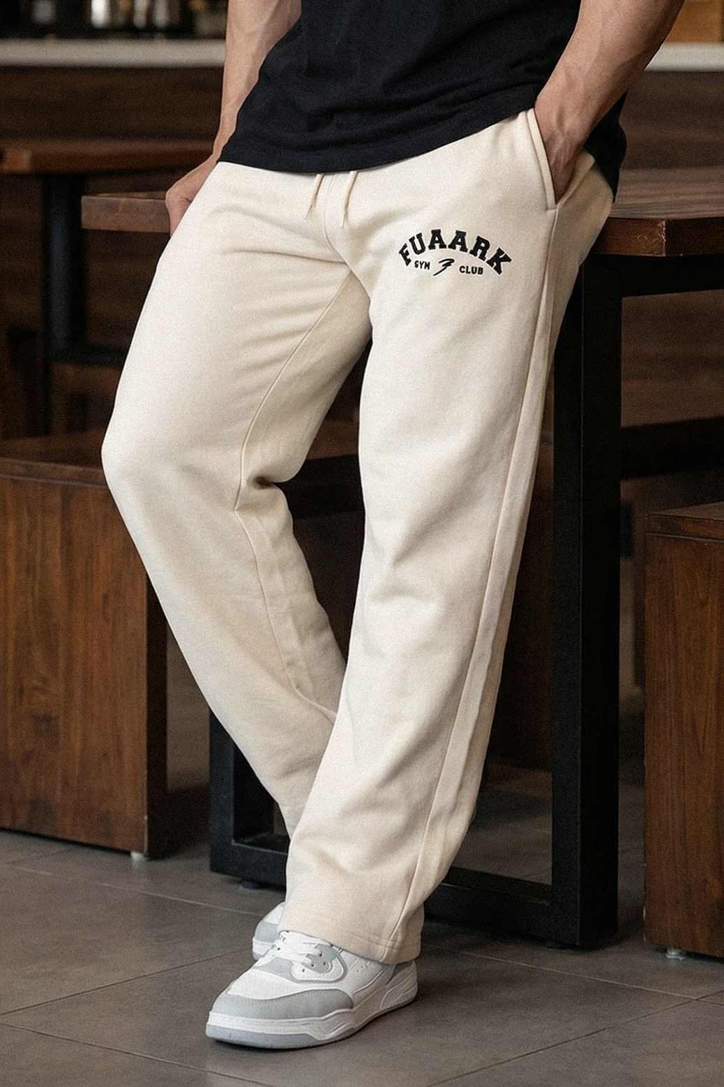 Laidback Relaxed Pants Beige