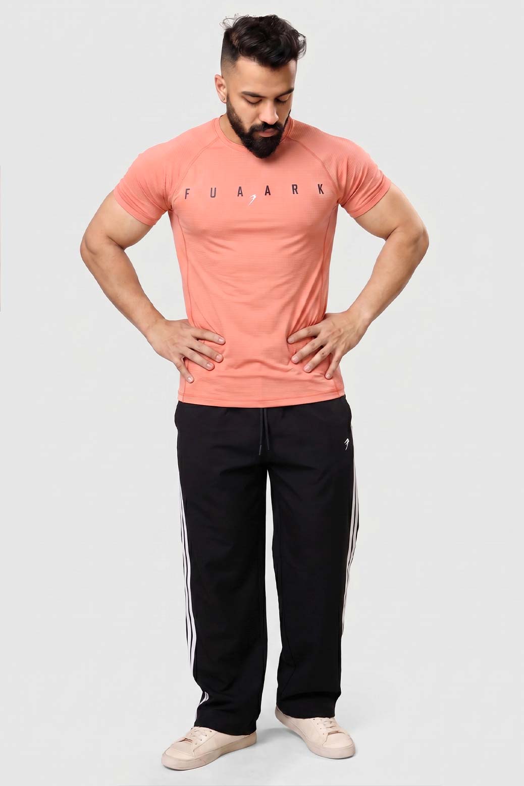 Checks T-shirt Pink