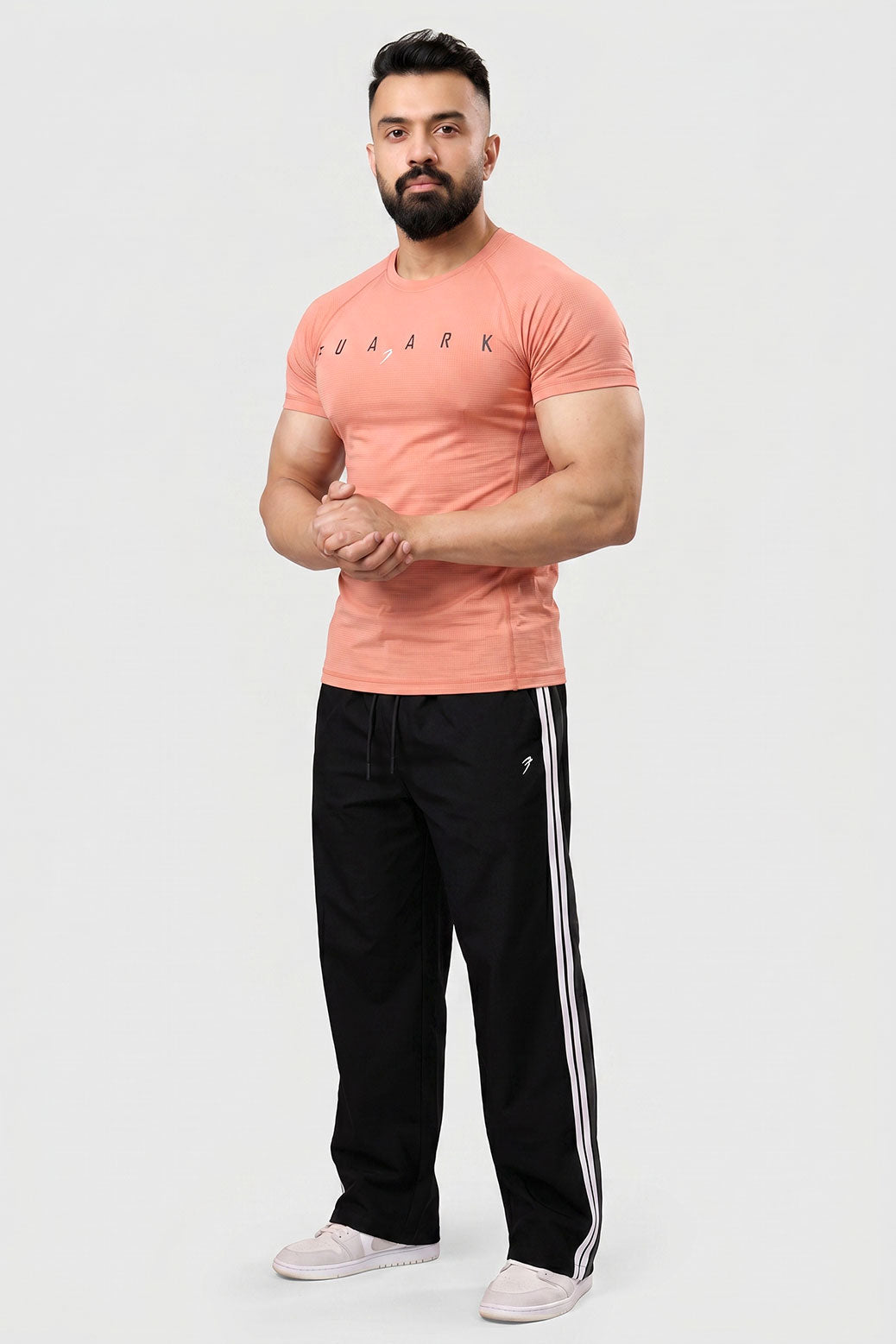 Checks T-shirt Pink