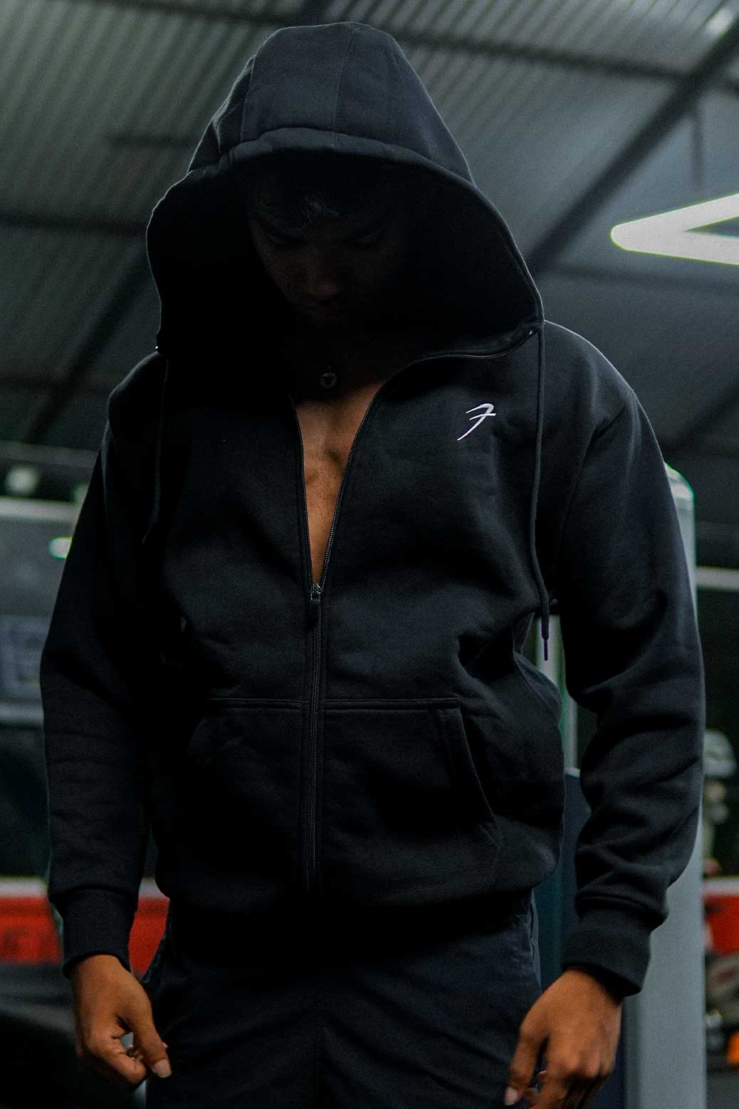 Brookline Oversized Jacket Black