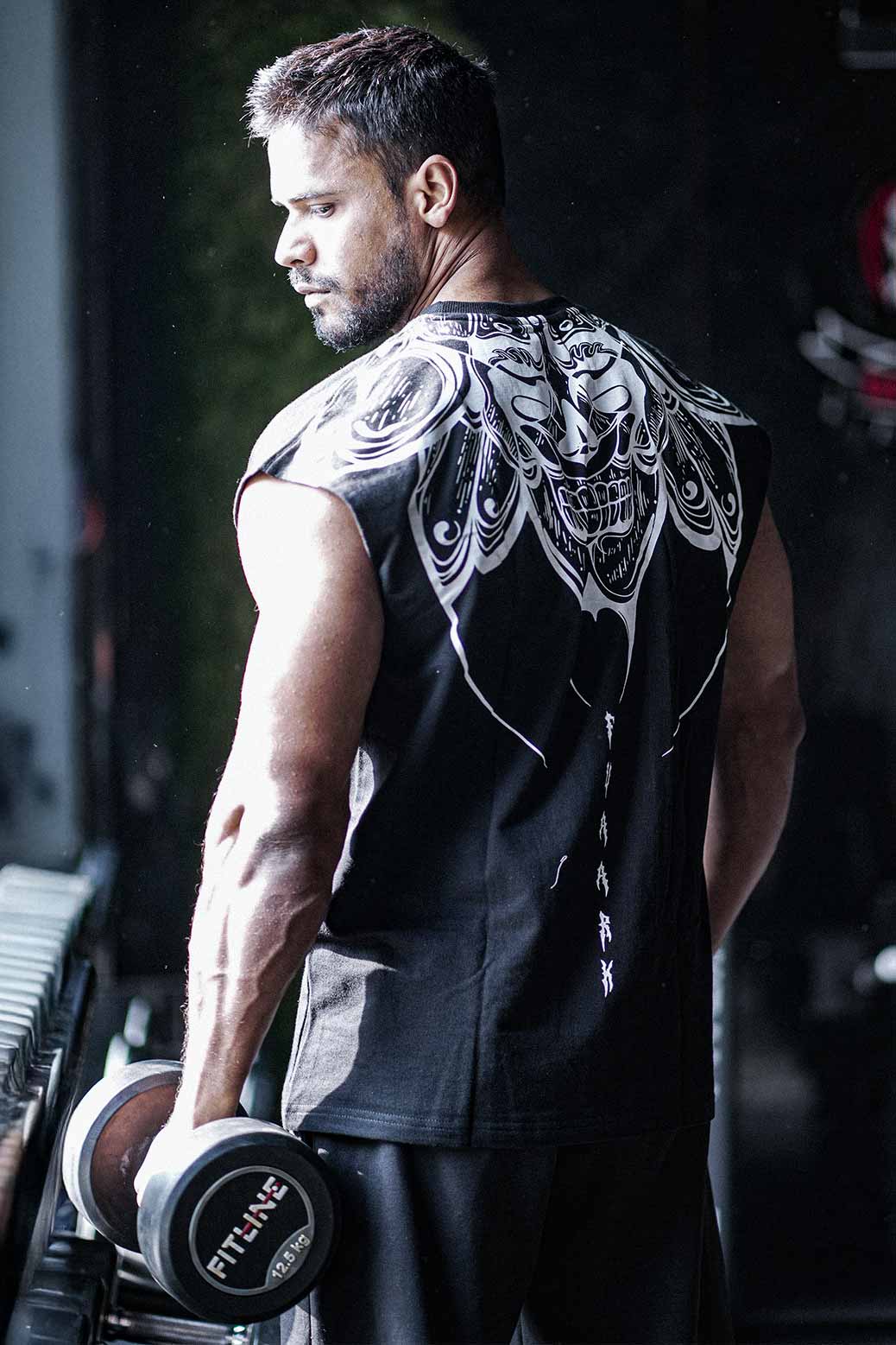 Immortal Capsleeves Tank Black