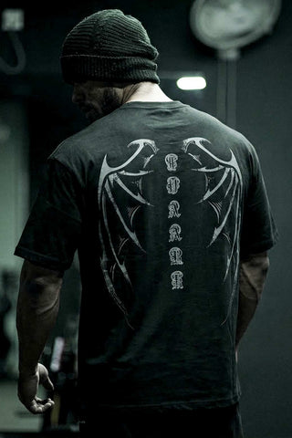 Void Angel Oversized T-shirt Black