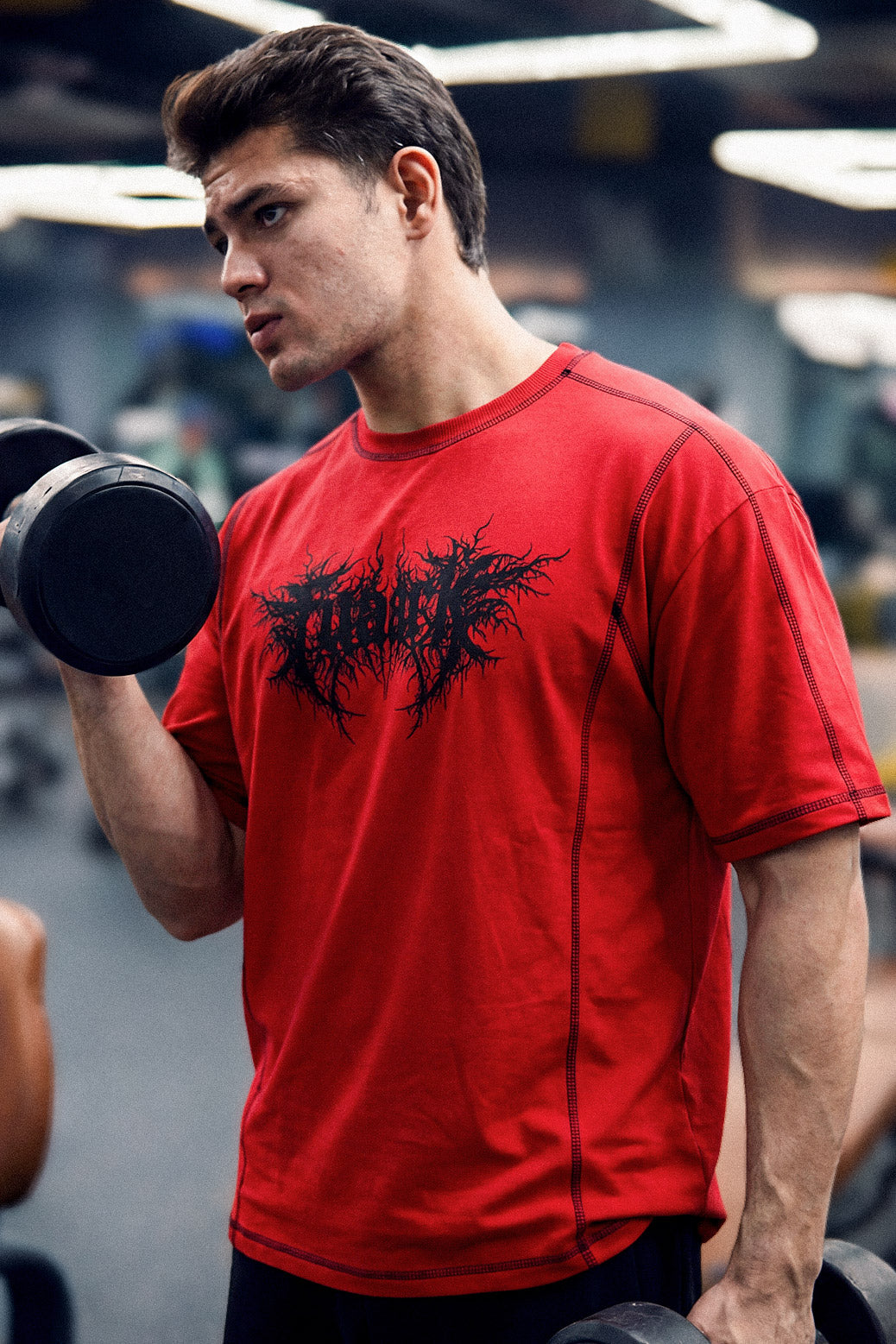 Primal Code Oversized T-shirt Red
