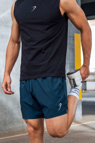 2 in 1 Compression Shorts Deep Green