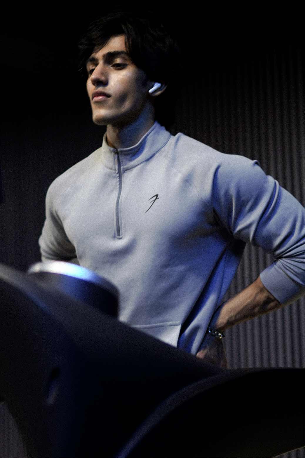 Ontrack Pullover Light Grey