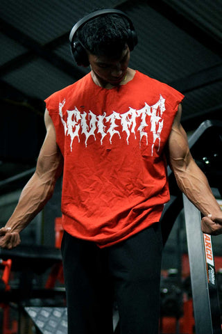 Raw Levitate Capsleeves Tank Red