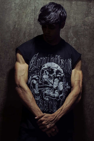 Annihilate Capsleeves Tank Black
