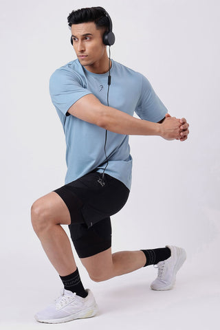 Pulse Running T-shirt Light Blue