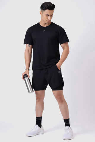 Pulse Running T-shirt Black