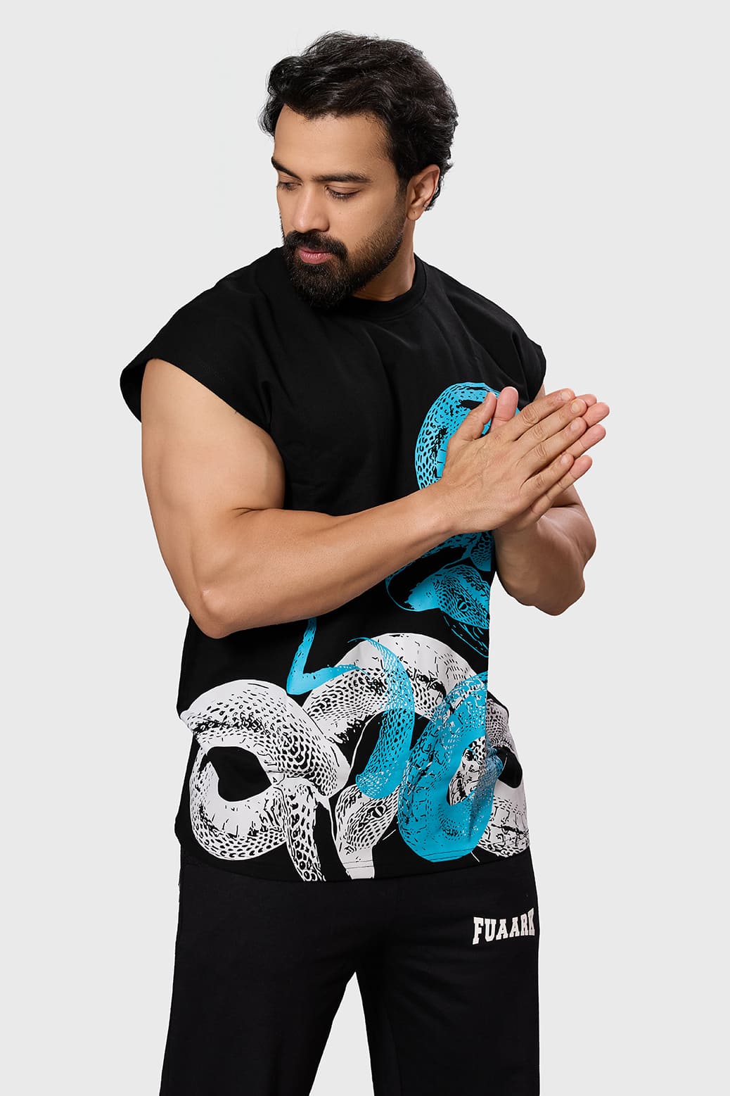 Python Capsleeves Tank Black