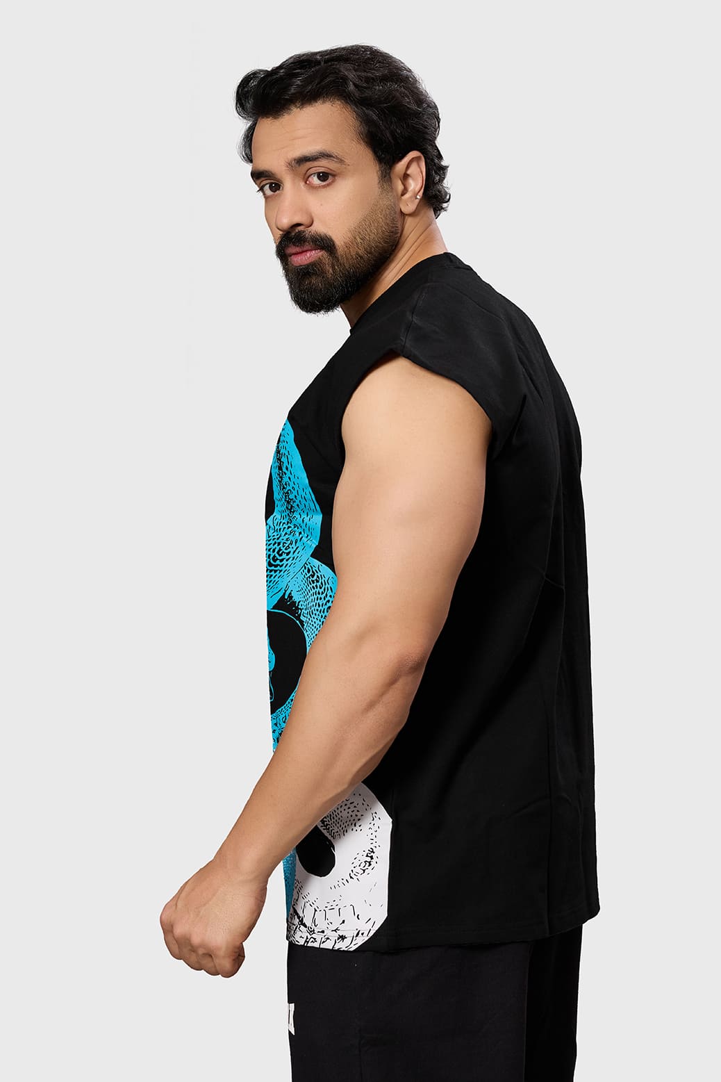 Python Capsleeves Tank Black