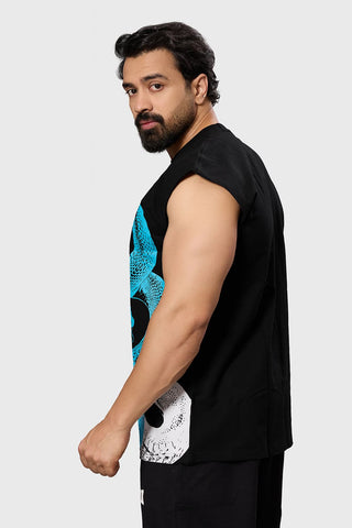 Python Capsleeves Tank Black