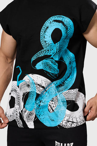 Python Capsleeves Tank Black