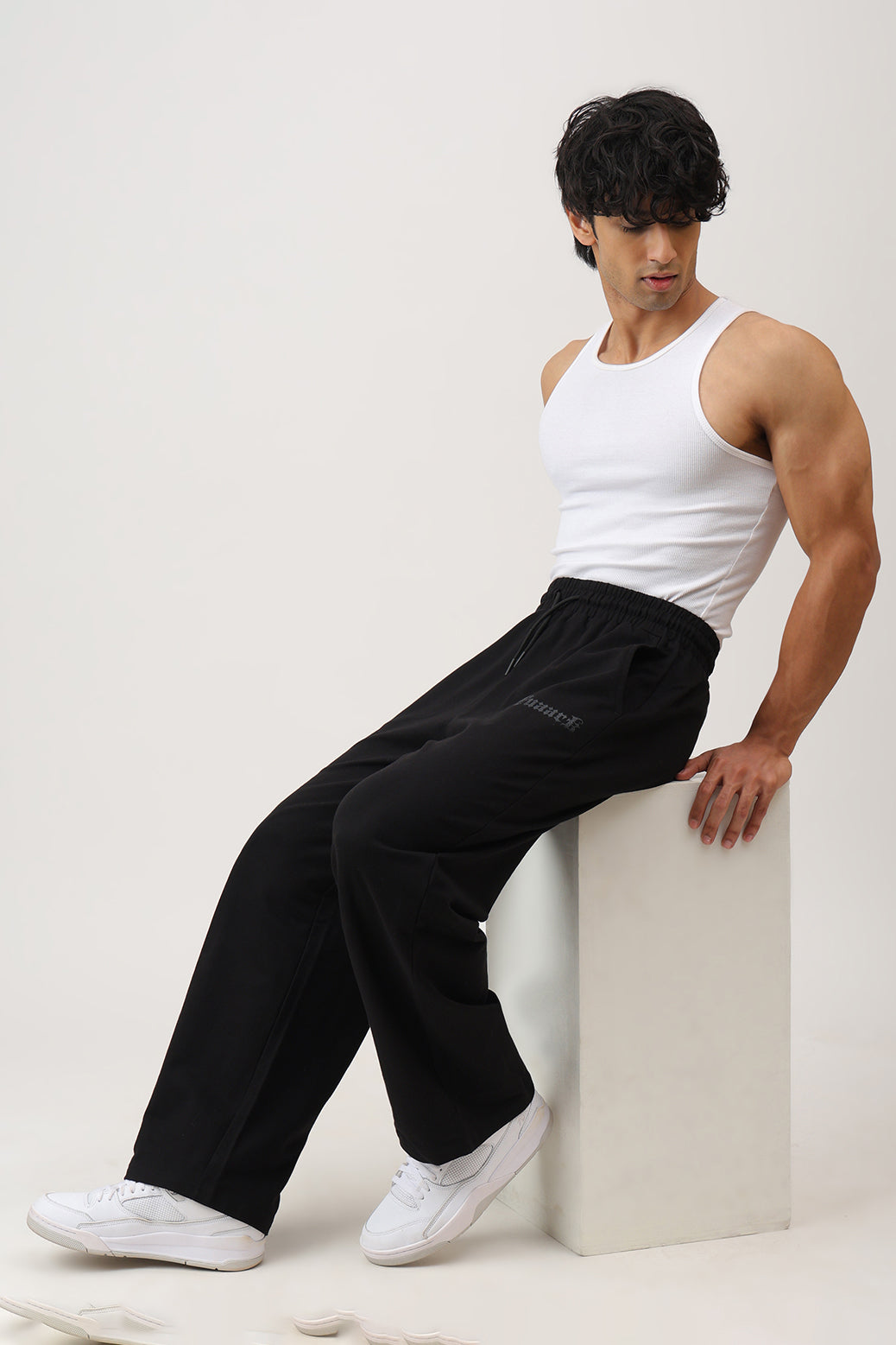 Recovery Straight Pants Black