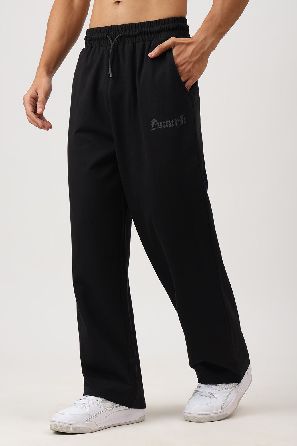 Recovery Straight Pants Black