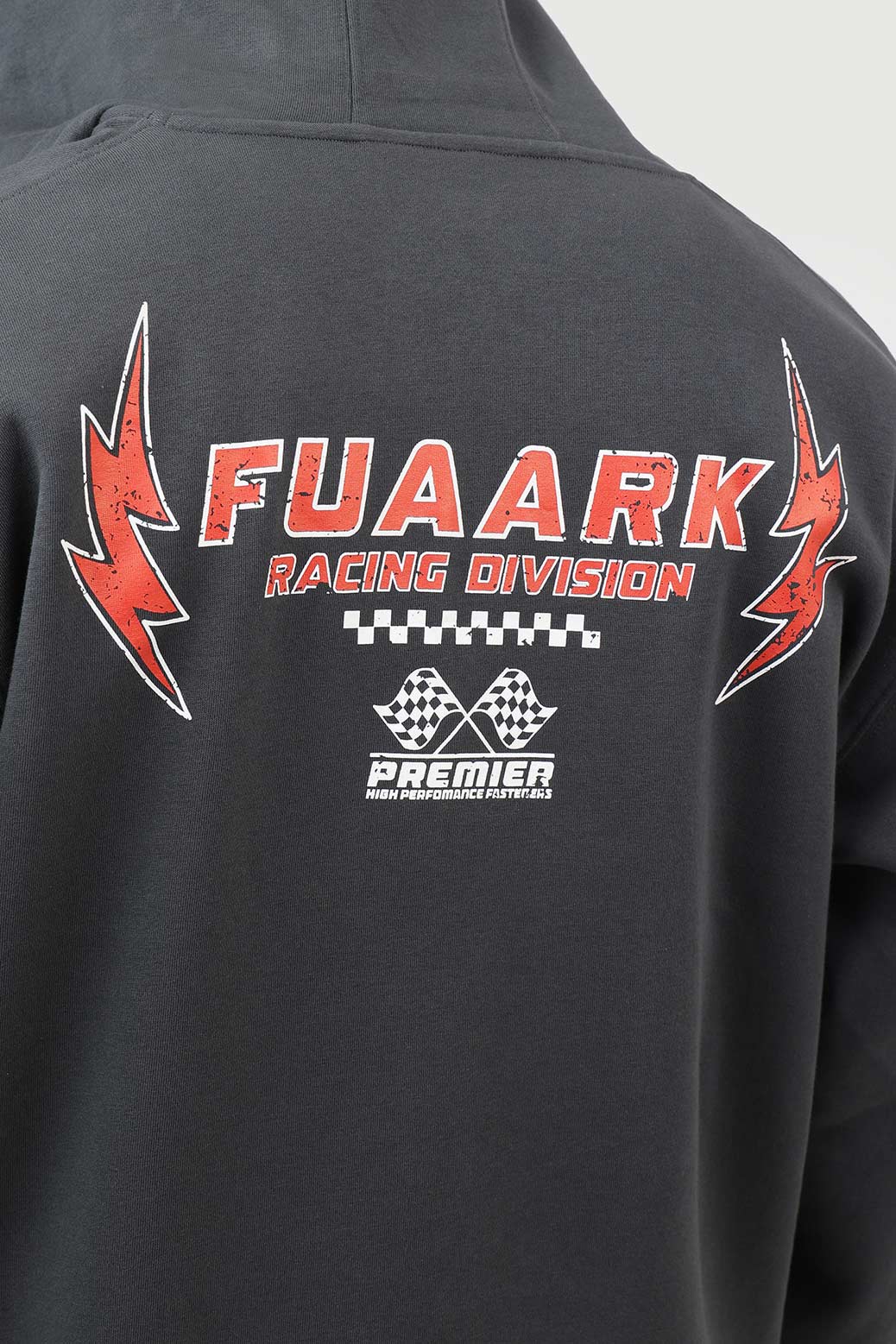 Fuaark Racing Division Oversized Jacket Dark Grey