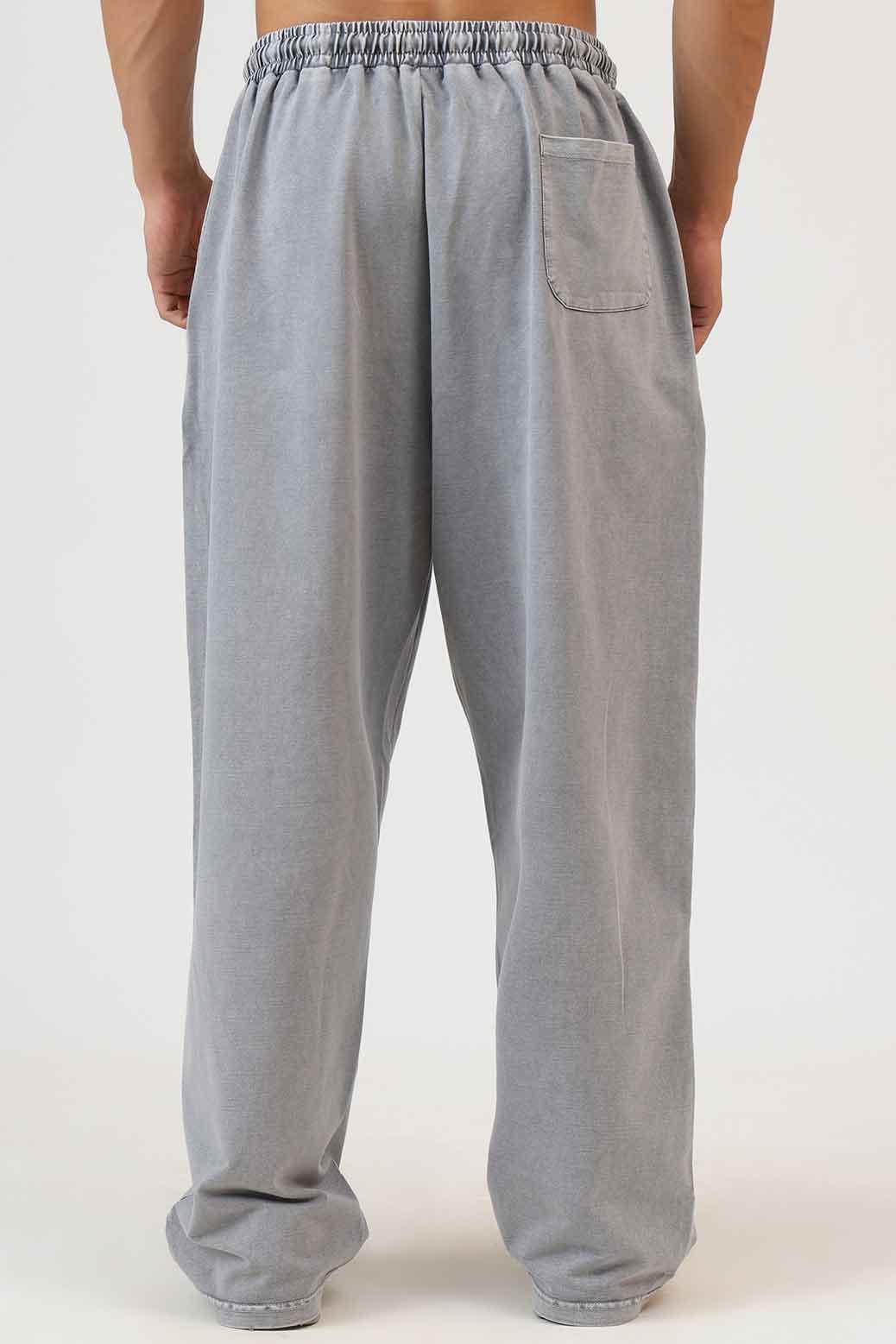 Raw Washed Loose Tracks Light Grey