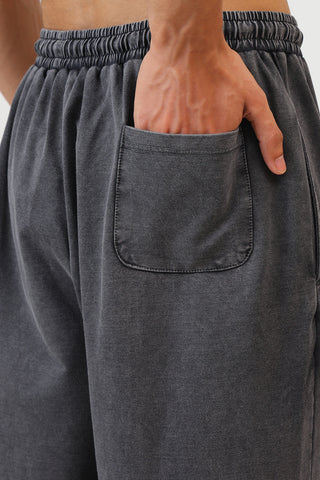 Raw Washed Loose Tracks Dark Grey