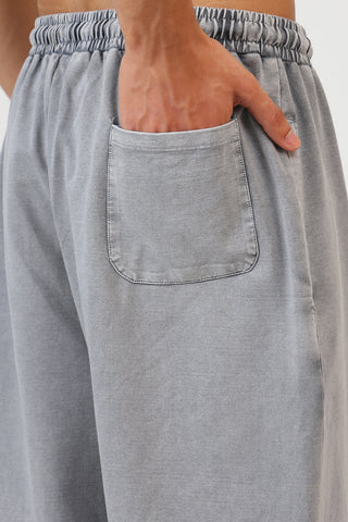 Raw Washed Loose Tracks Light Grey