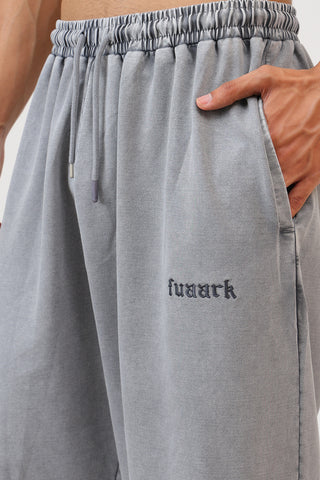Raw Washed Loose Tracks Light Grey