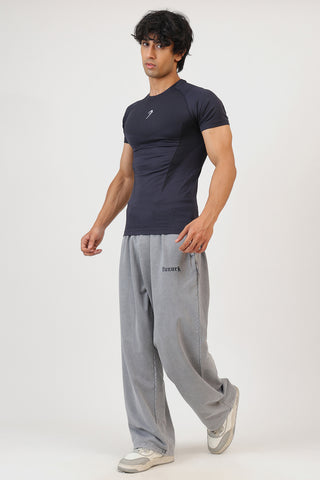 Raw Washed Loose Tracks Light Grey