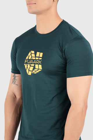 Revolve Tshirts Bottle Green