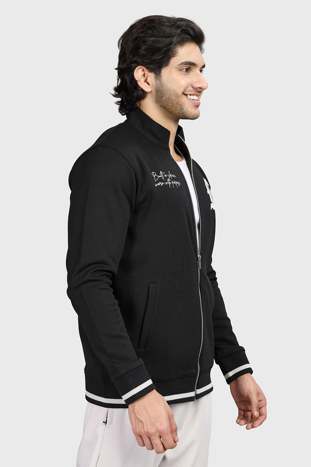 Retro Jacket Black