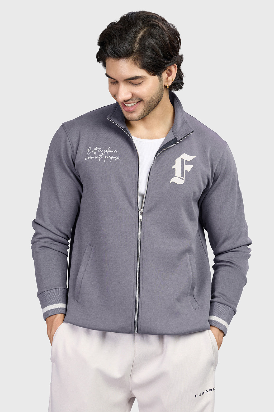 Retro Jacket Dark Grey