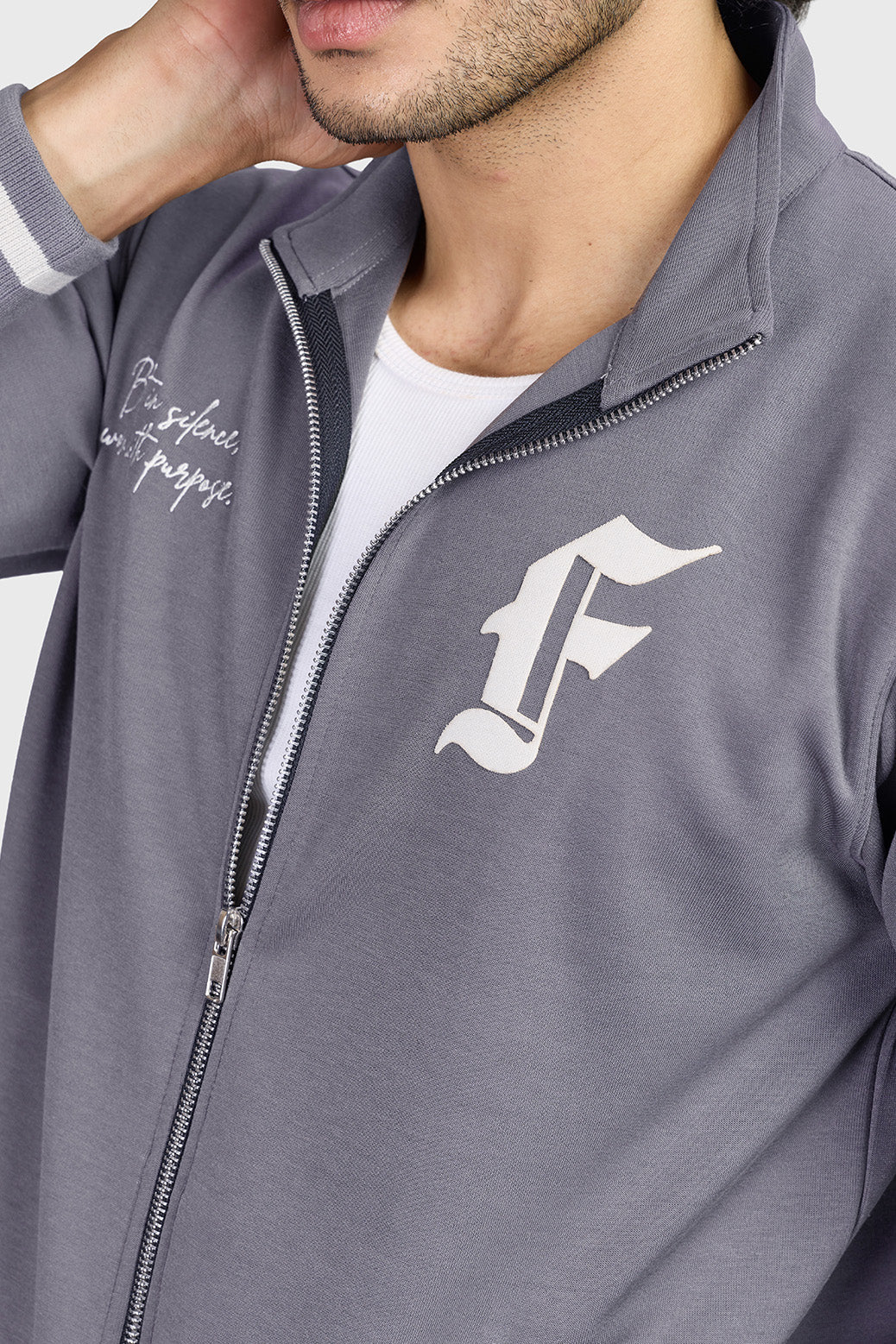 Retro Jacket Dark Grey