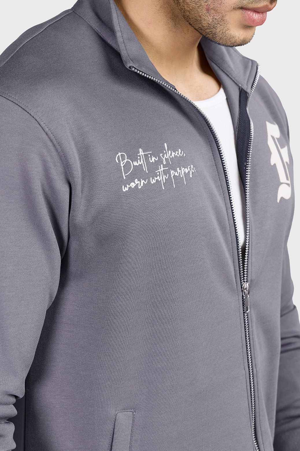 Retro Jacket Dark Grey