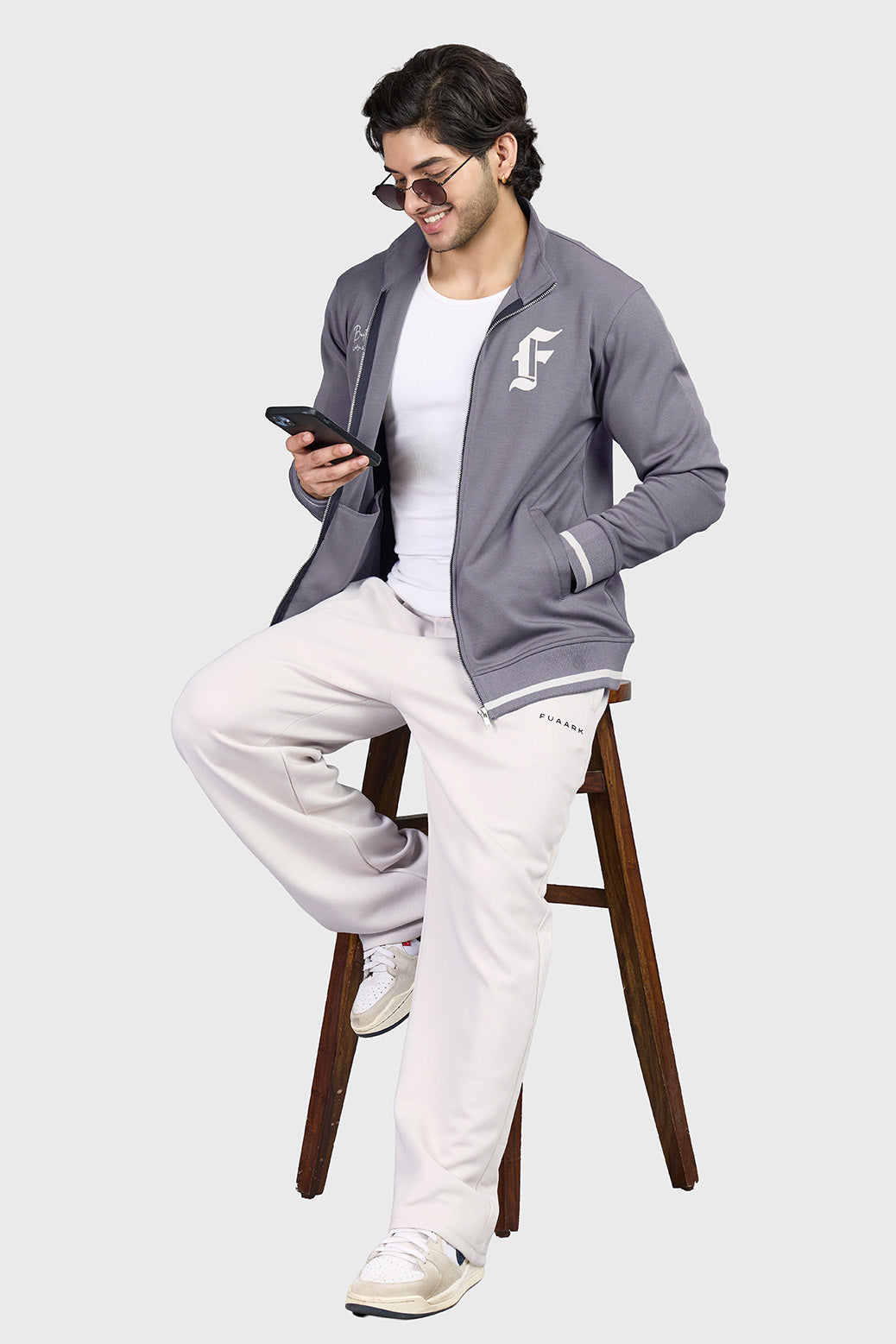 Retro Jacket Dark Grey