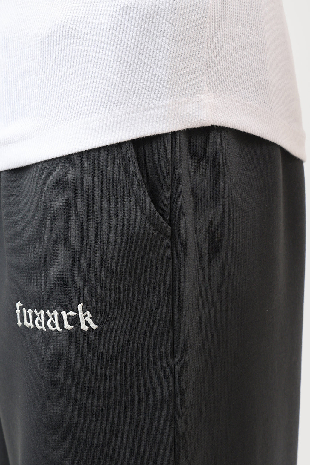 Essential Ribbed Tank White