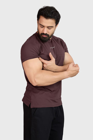 Sleek T-shirt Brown