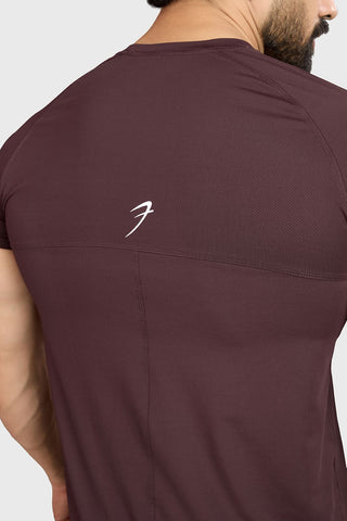 Sleek T-shirt Brown
