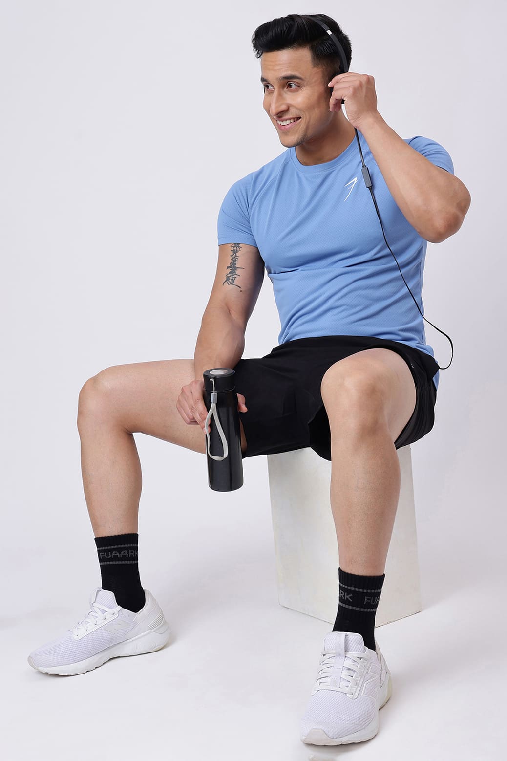 Slate T-shirt Light Blue