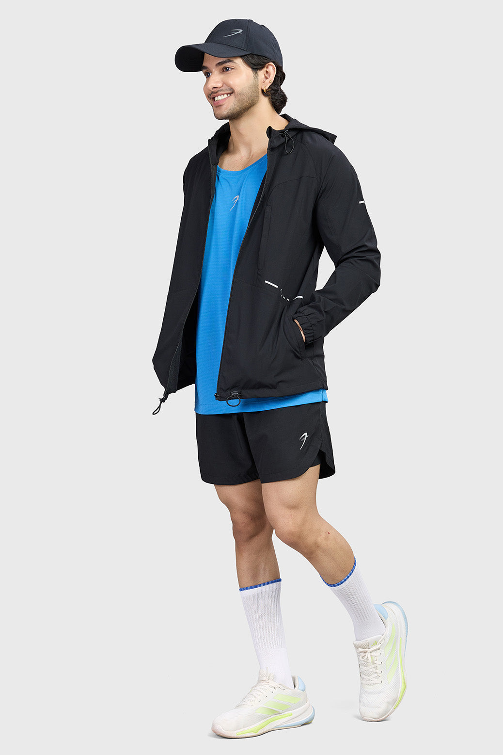 Speed Running Jacket Black