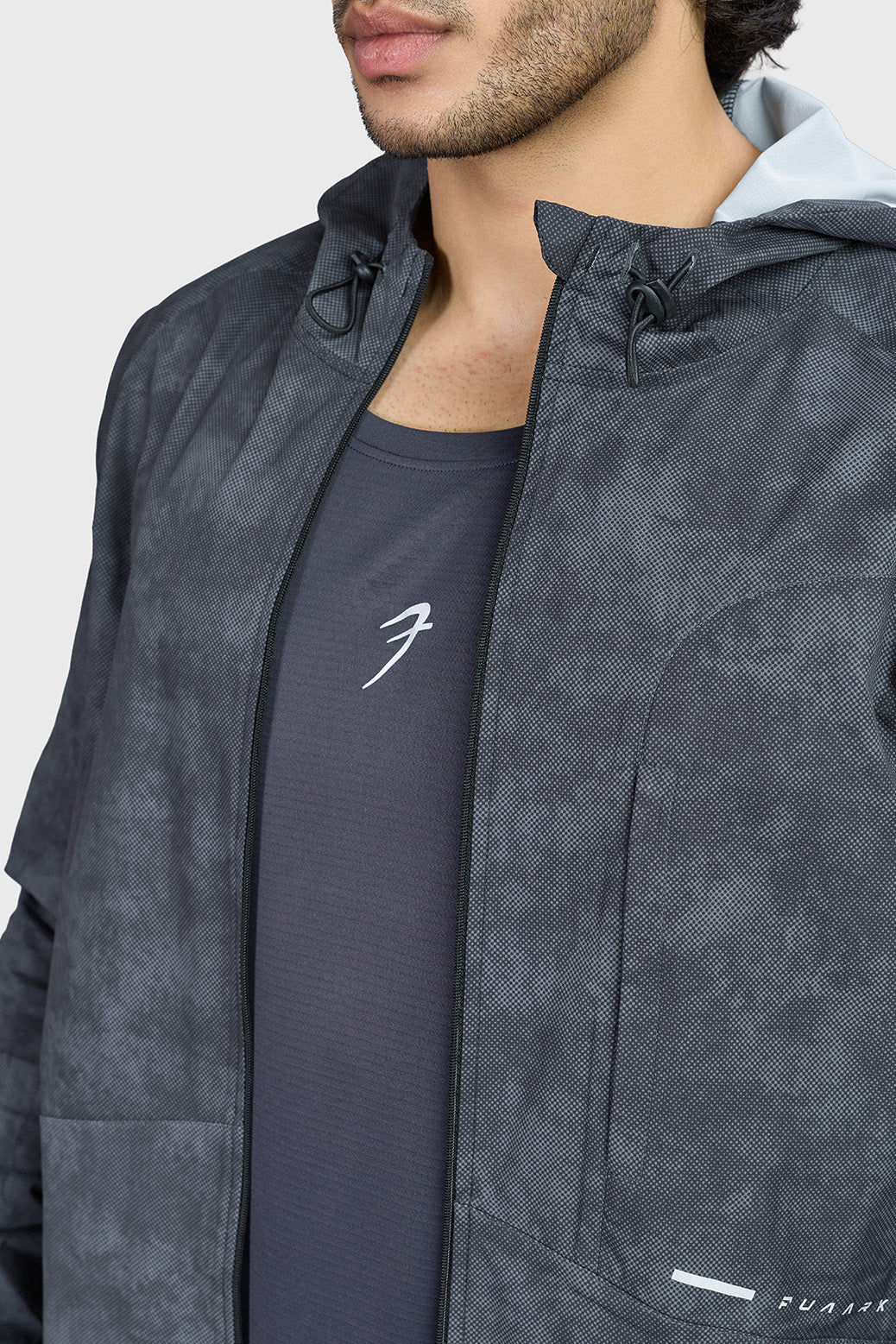 Speed Running Jacket Black/Printed